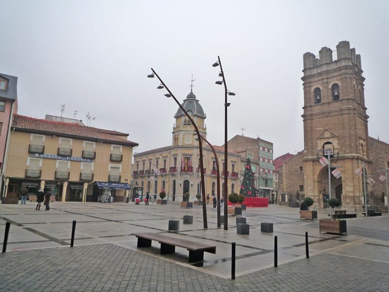 Plaza mayor de La Bañeza