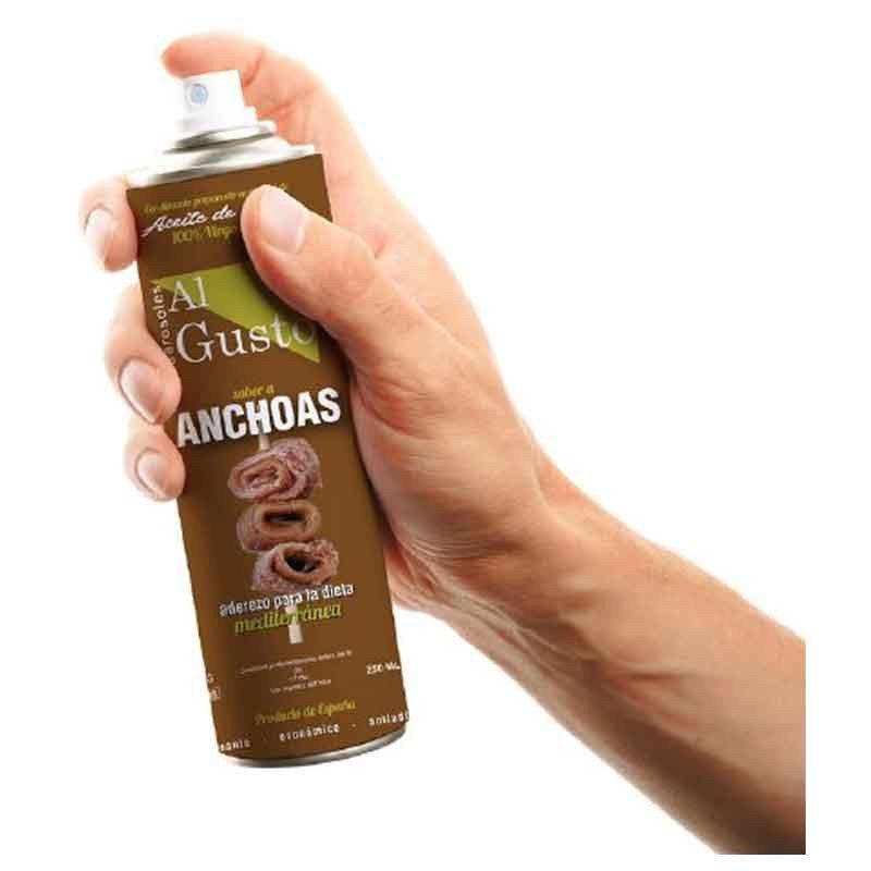 AOVE en Spray sabor Anchoas