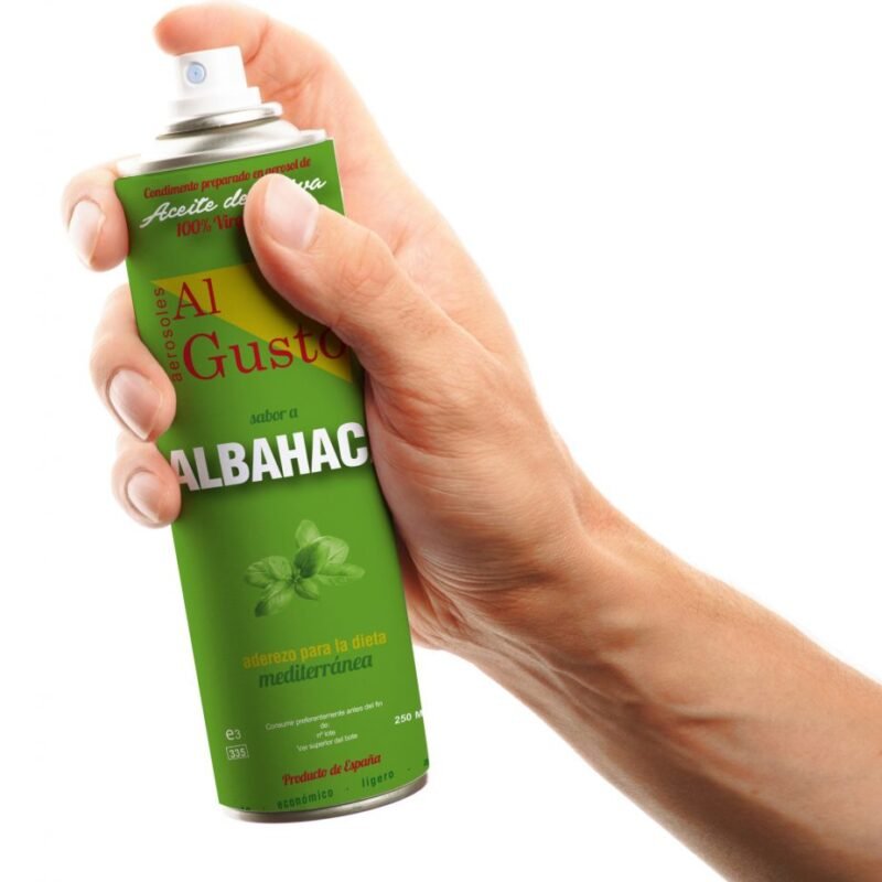 AOVE en Spray sabor a Albahaca