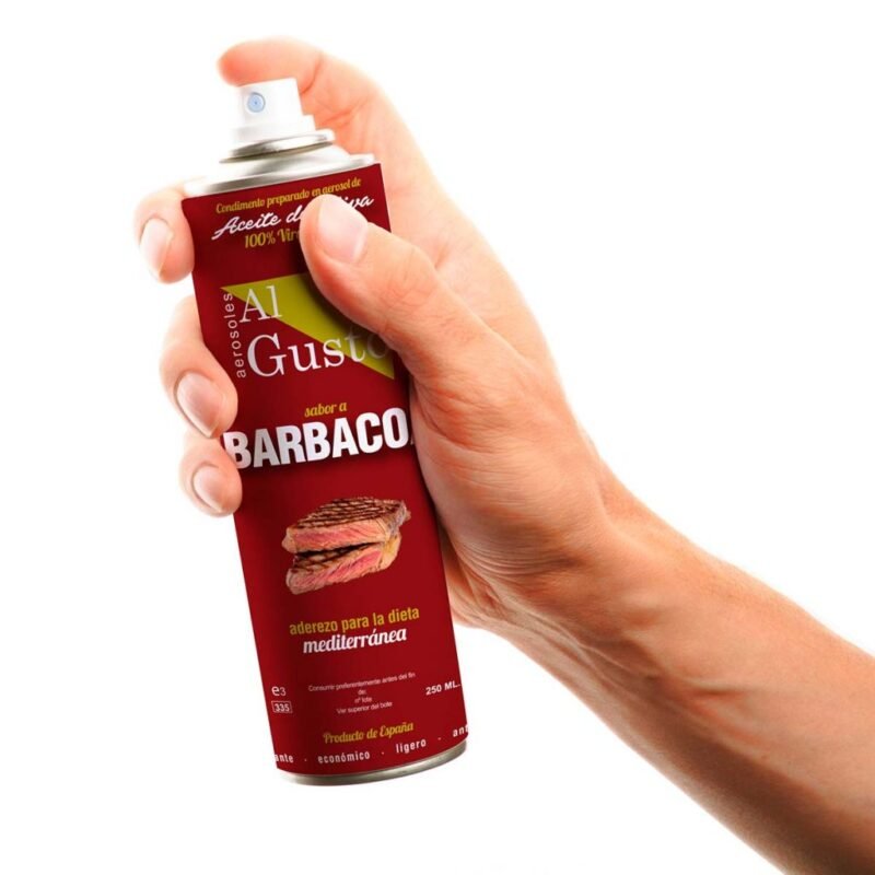 AOVE en Spray sabor Barbacoa