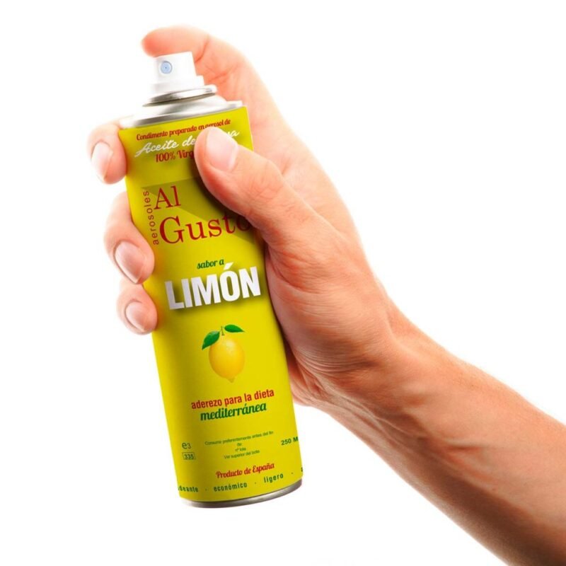 AOVE en Spray sabor Limón.