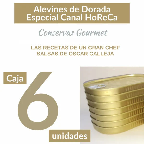 Formato HoReCa de DORADUCA Alevin de Dorada