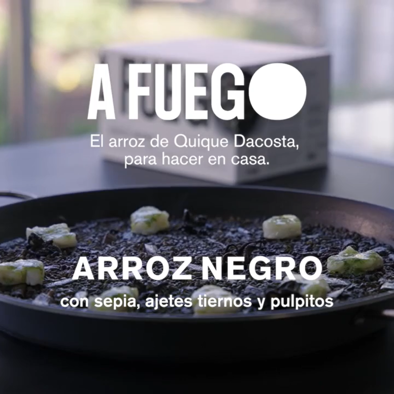 Kit de Arroz Negro de Quique Dacosta