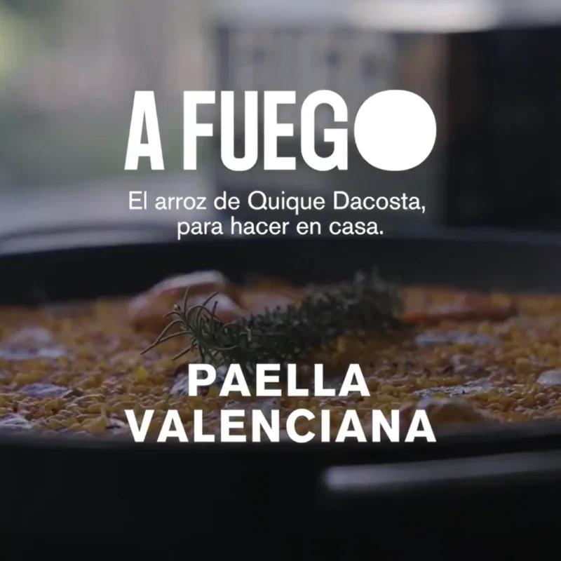 Preparado de Paella Valenciana de Quique Dacosta